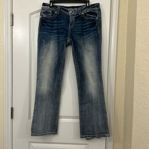 Miss Me Jeans. “Easy Boot” size 31. Excellent condition.